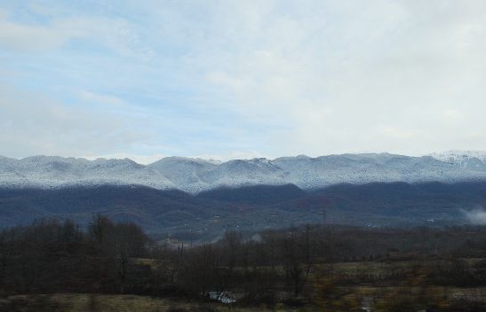 В середине зимы в Абхазии можно великолепно отдохнуть, благо погода этому способствует